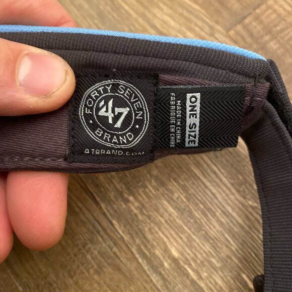 Colorado Springs Sky Sox Baseball MiLB '47 Adjustable Visor Hat Cap Adult OS - Picture 3 of 5